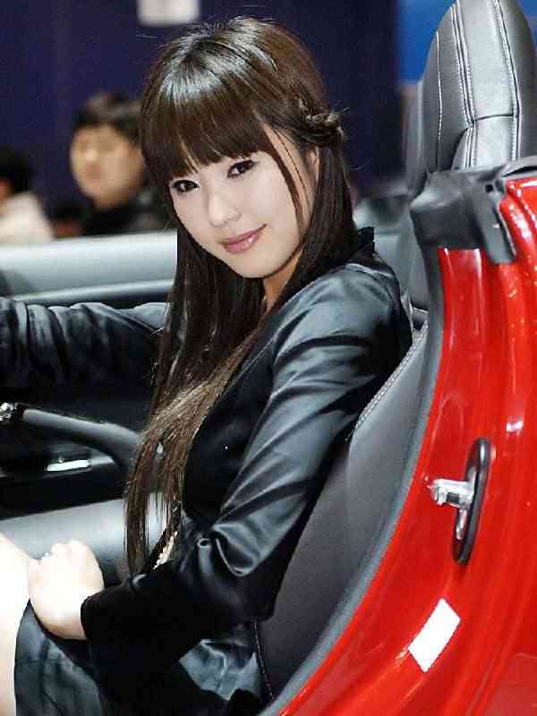 韩国美女韩国美女车展现场写真
