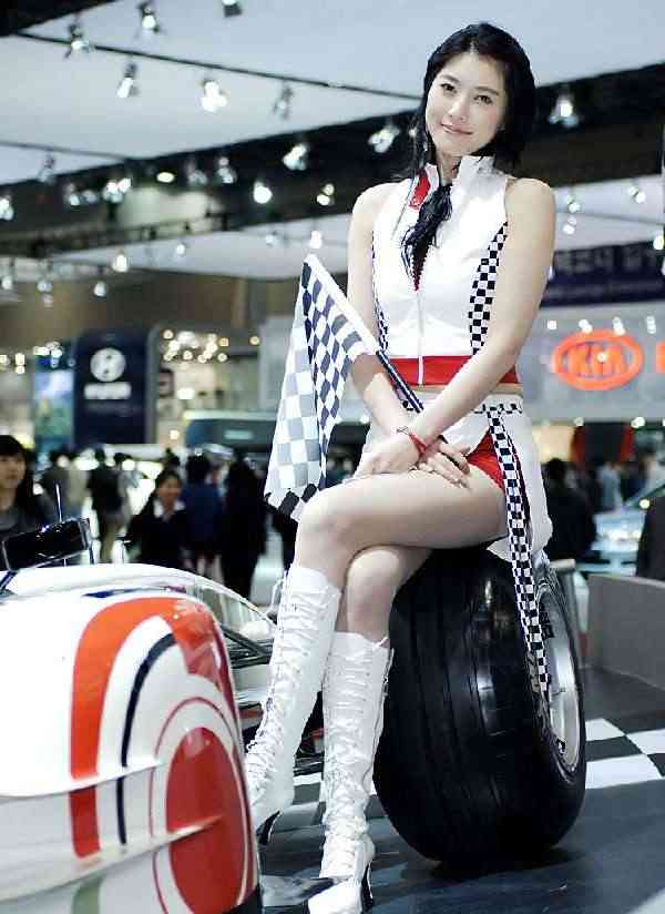 韩国美女韩国美女车展现场写真