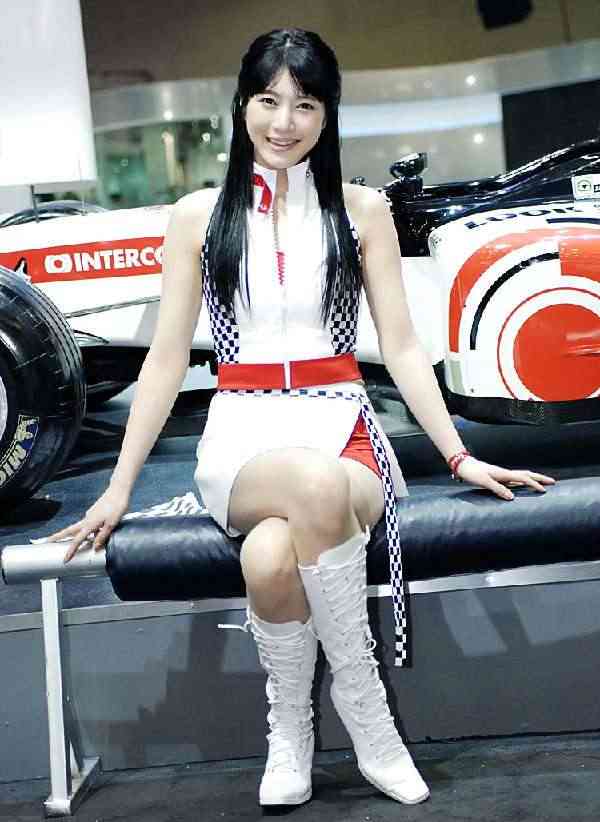 韩国美女韩国美女车展现场写真