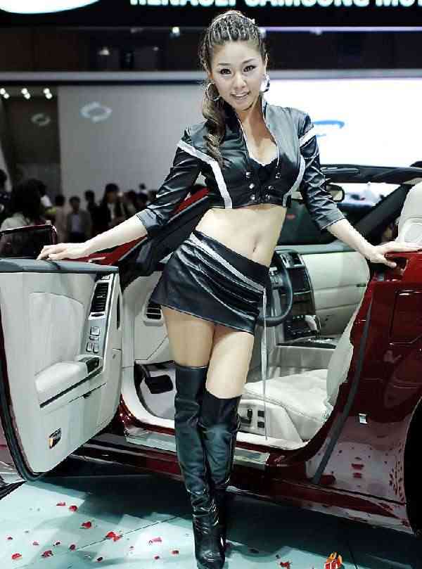 韩国美女韩国美女车展现场写真