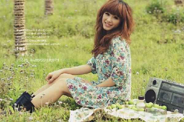 ��ϵƽ����Ůģ��ȹ��ƮƮ