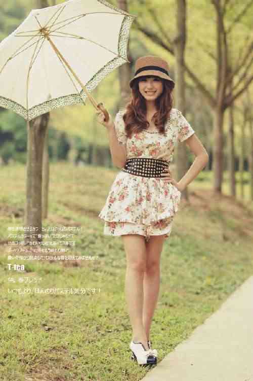 ��ϵƽ����Ůģ��ȹ��ƮƮ